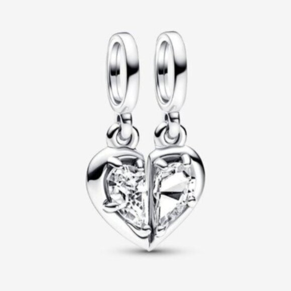 Pandora Splittable Mother & Daughter Dangle Charm - Picture 1 of 5